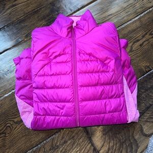 Lululemon pink puffy coat